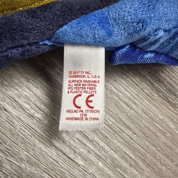 TY Sparkle Disney Finding Dory Blue Beanie Plush 9" Stuffed Animal Nemo 2016 - Picture 8 of 8